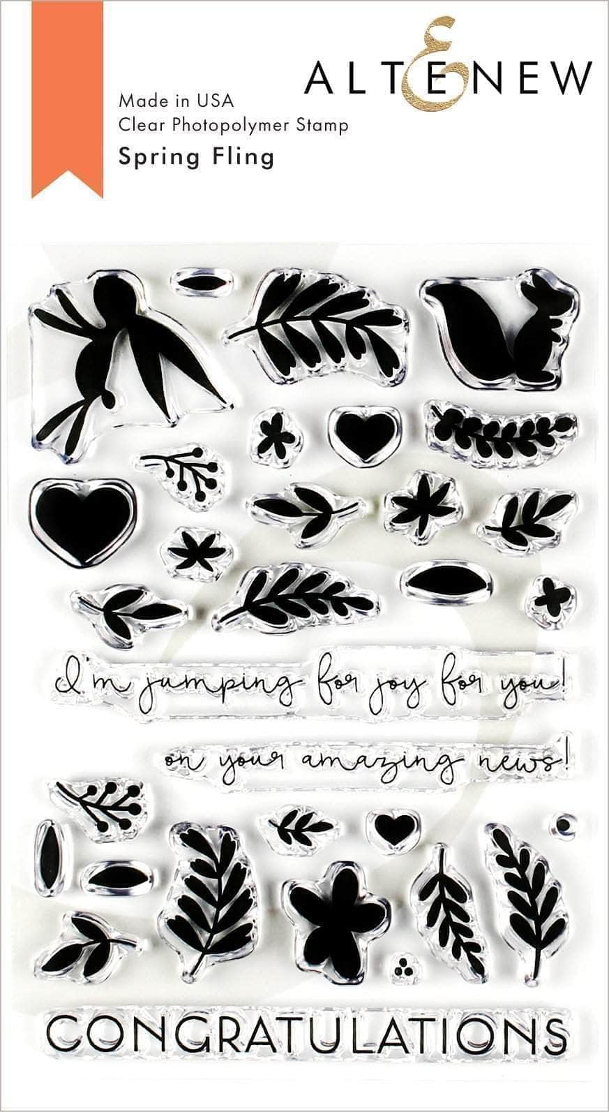 Altenew Stamp & Die Bundle Spring Fling Stamp & Die Bundle