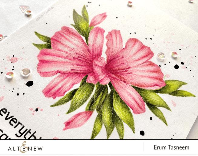 Altenew Stamp & Die Bundle Springtime Azalea Stamp & Die Bundle