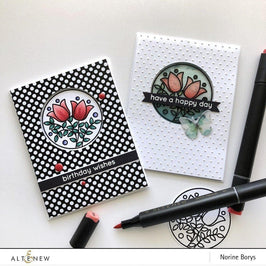 Altenew Stamp & Die Bundle Stained Glass Window Stamp & Die Bundle