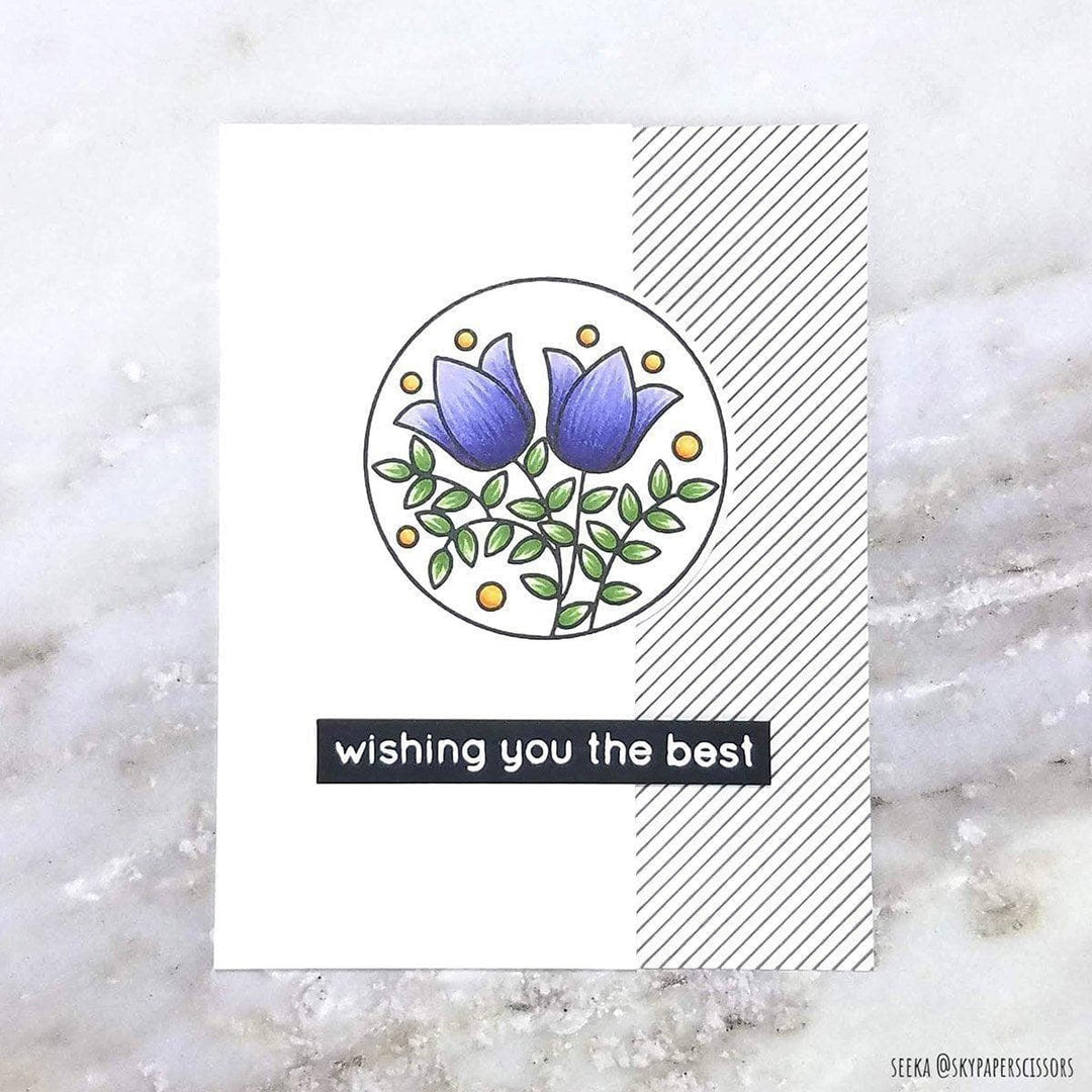 Altenew Stamp & Die Bundle Stained Glass Window Stamp & Die Bundle