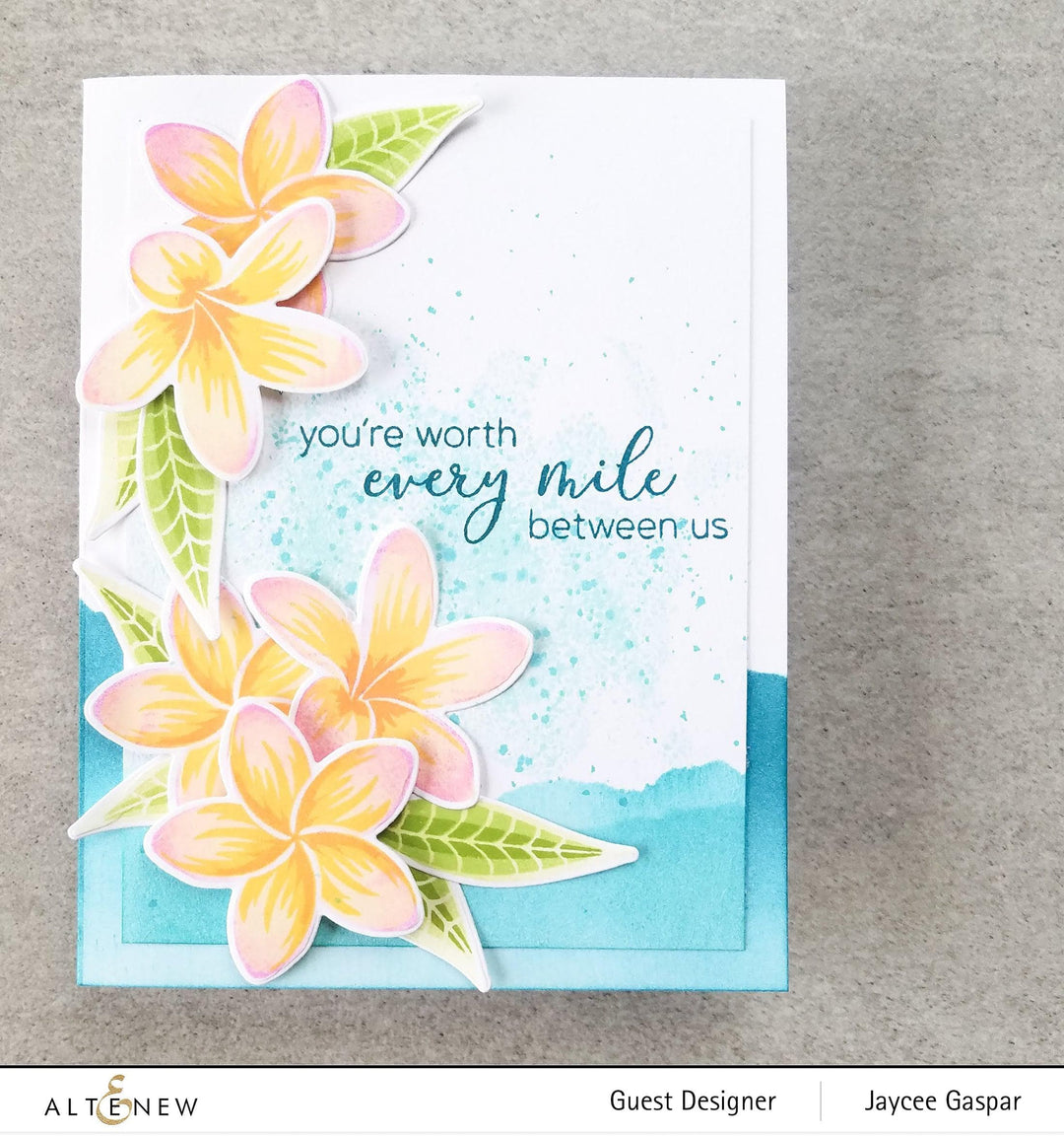 Altenew Stamp & Die Bundle Stamped & Sketched Coordinating Stamp & Die Bundle