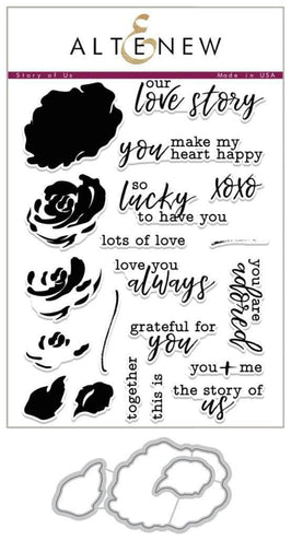 Altenew Stamp & Die Bundle Story of Us Stamp & Die Bundle