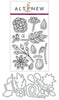 Altenew Stamp & Die Bundle Striped Florals Stamp & Die Bundle