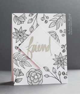 Altenew Stamp & Die Bundle Striped Florals Stamp & Die Bundle