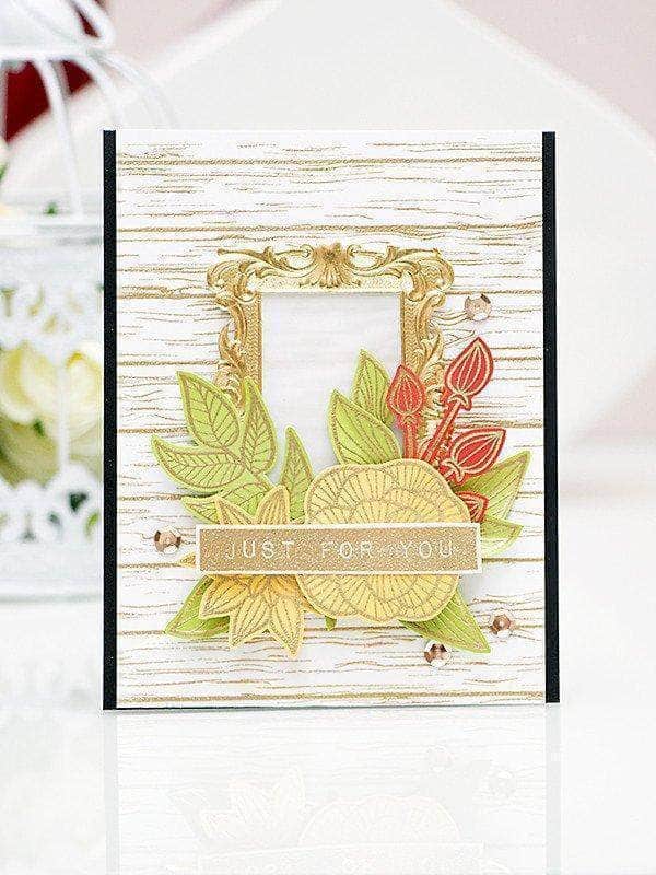 Altenew Stamp & Die Bundle Striped Florals Stamp & Die Bundle