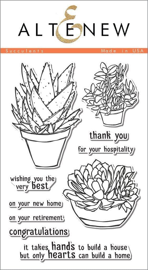 Altenew Stamp & Die Bundle Succulents Stamp & Die Bundle