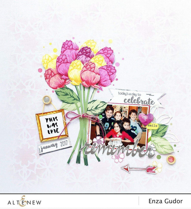 Altenew Stamp & Die Bundle Summertime Smiles Stamp & Die Bundle