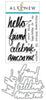 Altenew Stamp & Die Bundle Super Script Stamp & Die Bundle