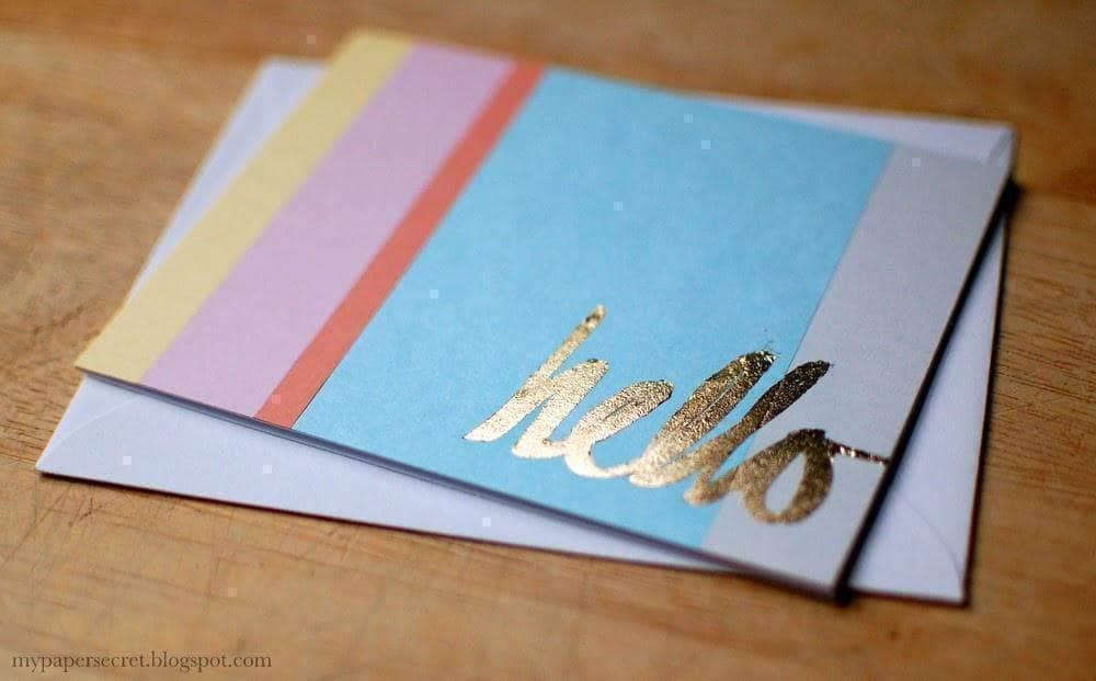 Altenew Stamp & Die Bundle Super Script Stamp & Die Bundle