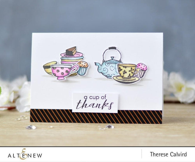 Altenew Stamp & Die Bundle Tea Time Stamp & Die Bundle