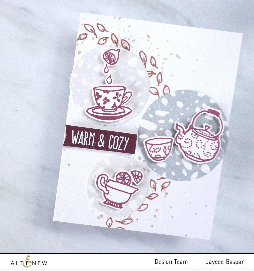 Altenew Stamp & Die Bundle Tea Time Stamp & Die Bundle