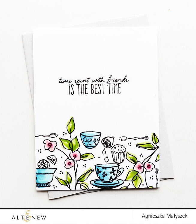 Altenew Stamp & Die Bundle Tea Time Stamp & Die Bundle