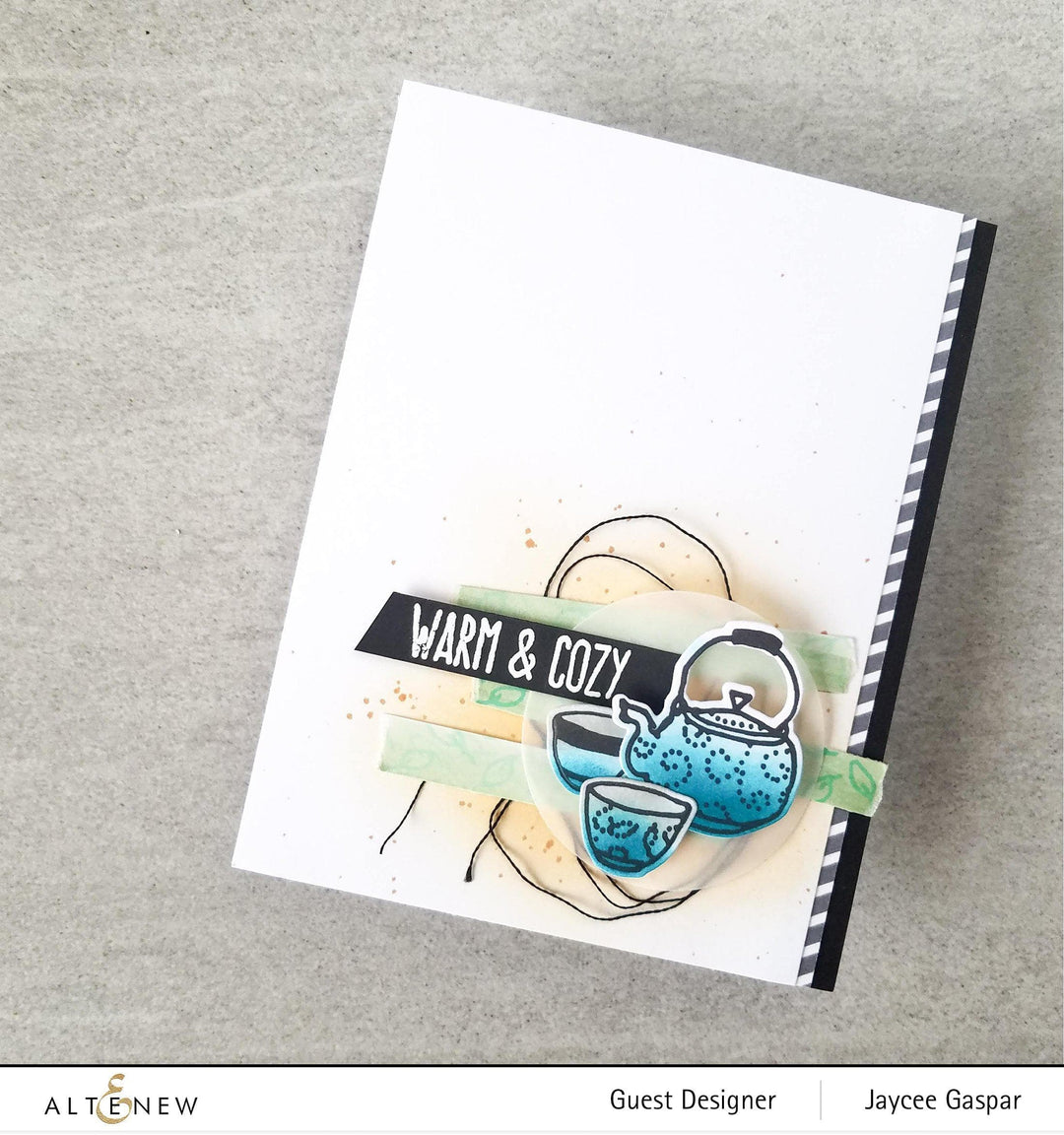 Altenew Stamp & Die Bundle Tea Time Stamp & Die Bundle