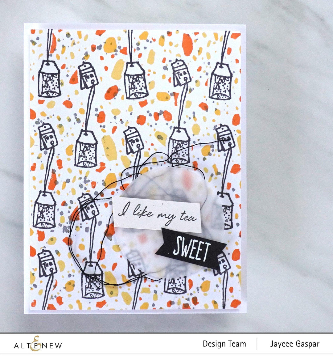 Altenew Stamp & Die Bundle Tea Time Stamp & Die Bundle