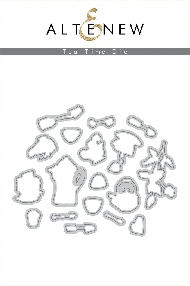Altenew Stamp & Die Bundle Tea Time Stamp & Die Bundle