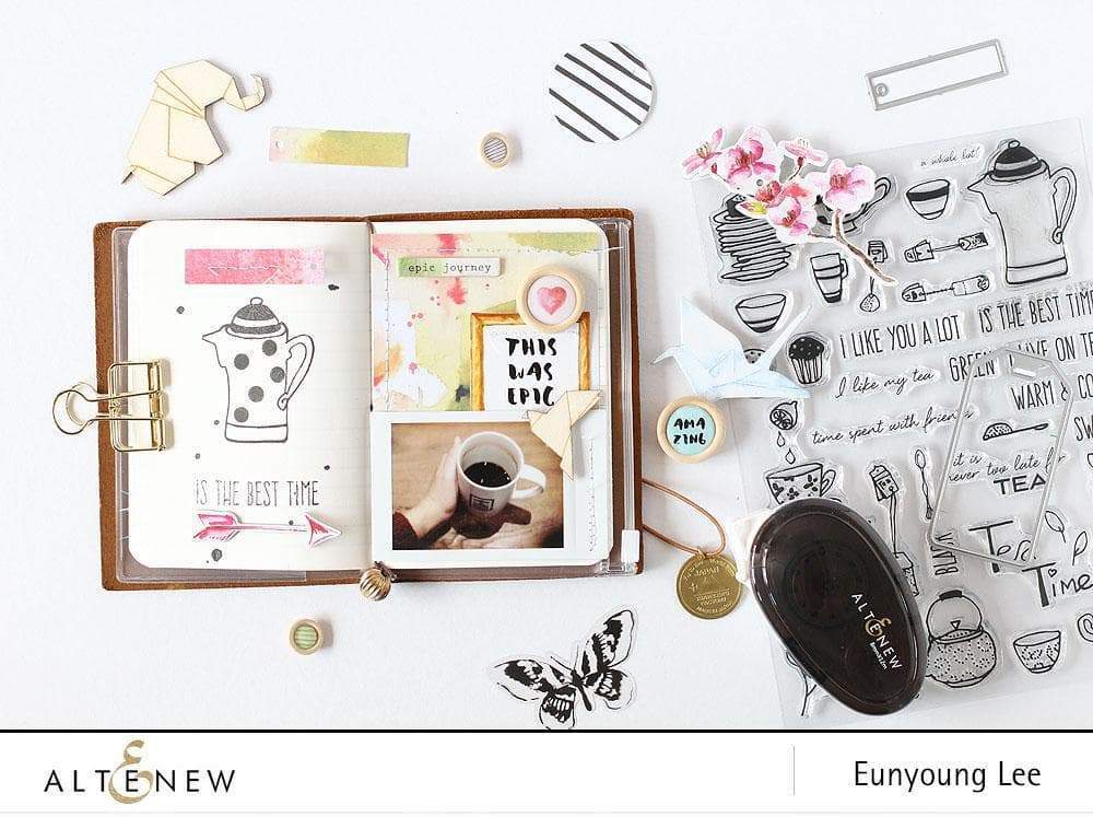 Altenew Stamp & Die Bundle Tea Time Stamp & Die Bundle