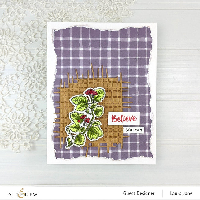 Altenew Stamp & Die Bundle Thanks and Blessings Mini Stamp & Die Bundle
