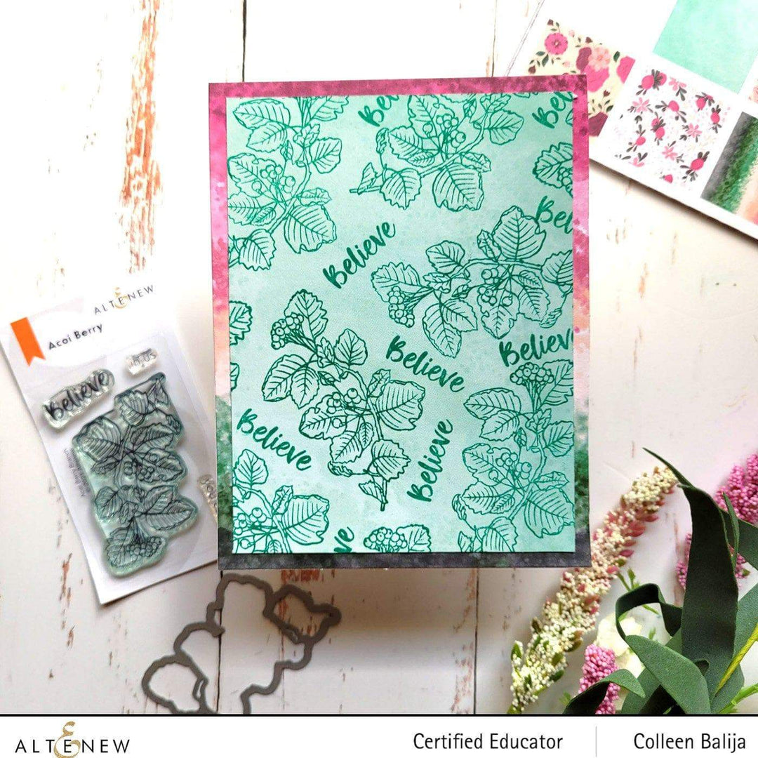 Altenew Stamp & Die Bundle Thanks and Blessings Mini Stamp & Die Bundle