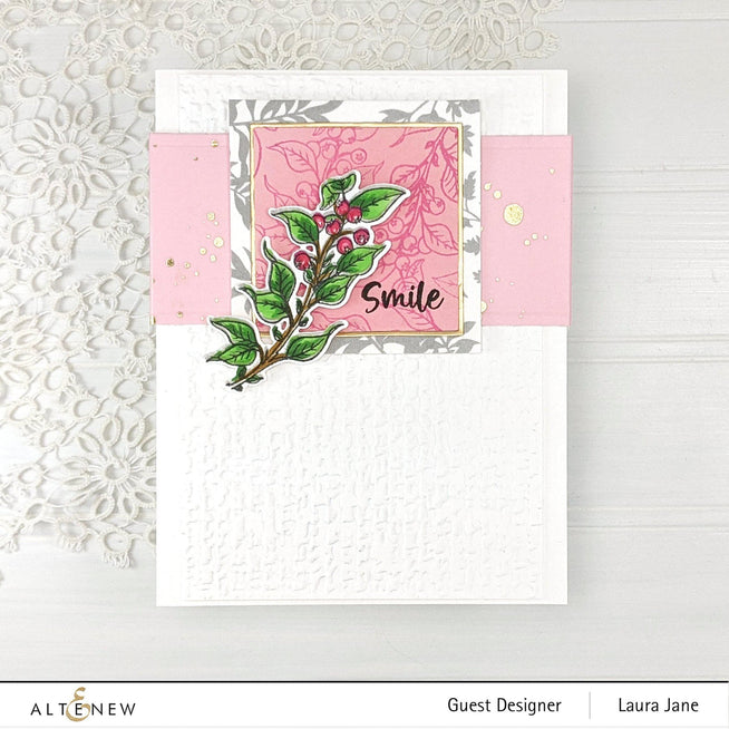 Altenew Stamp & Die Bundle Thanks and Blessings Mini Stamp & Die Bundle