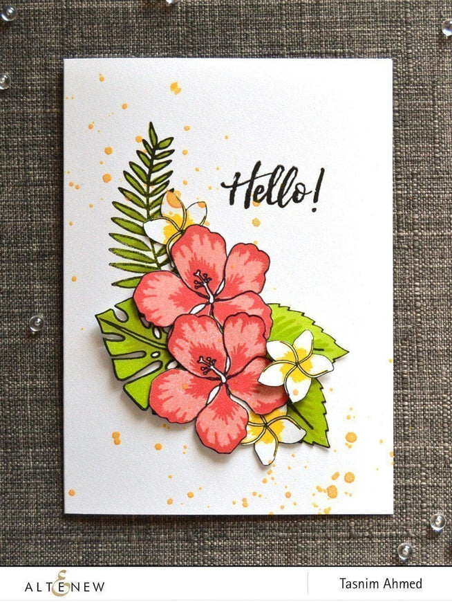 Altenew Stamp & Die Bundle Totally Tropical Stamp & Die Bundle
