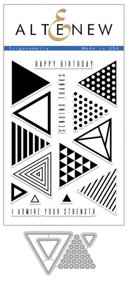 Altenew Stamp & Die Bundle Trigonometry Stamp & Die Bundle