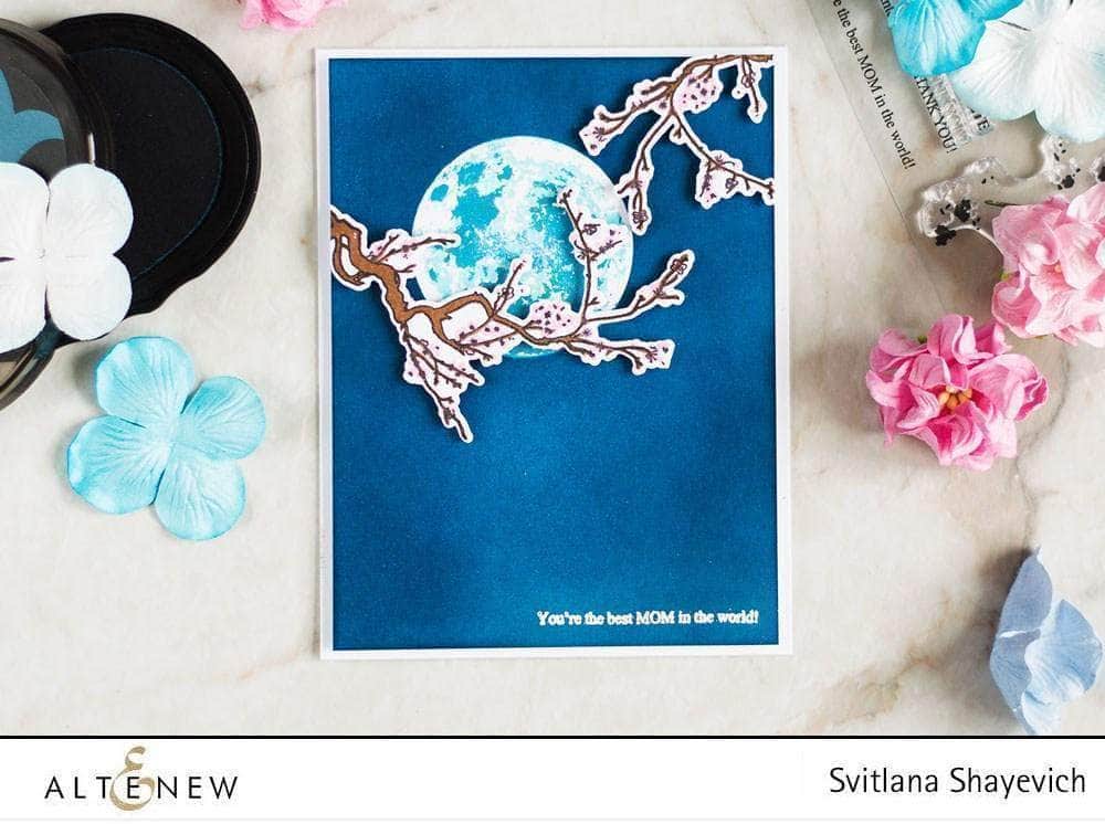 Altenew Stamp & Die Bundle Under the Cherry Blossom Tree Stamp & Die Bundle
