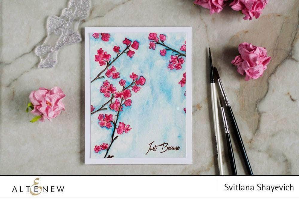 Altenew Stamp & Die Bundle Under the Cherry Blossom Tree Stamp & Die Bundle