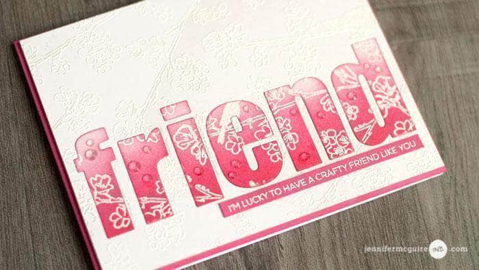 Altenew Stamp & Die Bundle Under the Cherry Blossom Tree Stamp & Die Bundle