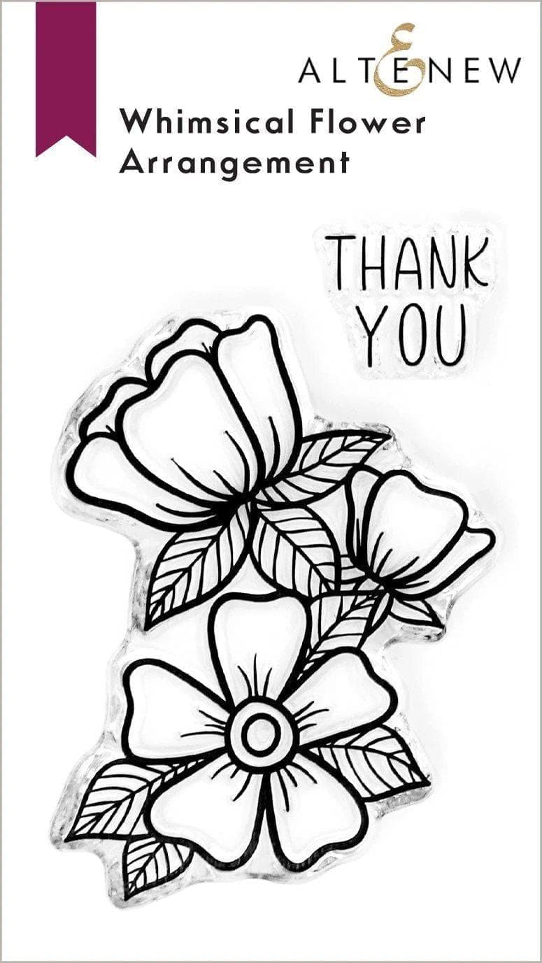 Altenew Stamp & Die Bundle Whimsical Flower Arrangement Stamp & Die Bundle