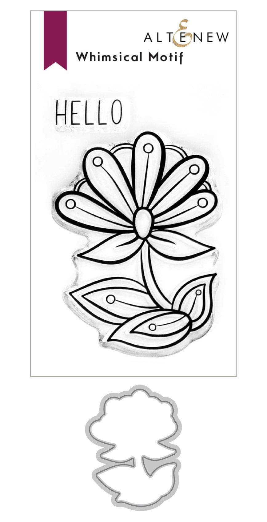 Altenew Stamp & Die Bundle Whimsical Motif Stamp & Die Bundle
