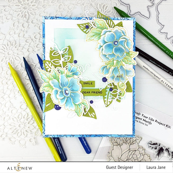 Altenew Stamp & Die Bundle Whimsical Motif Stamp & Die Bundle