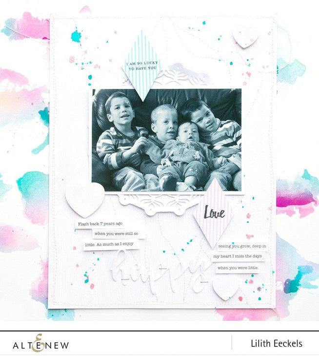 Altenew Stamp & Die Bundle Wild and Free Stamp & Die Bundle