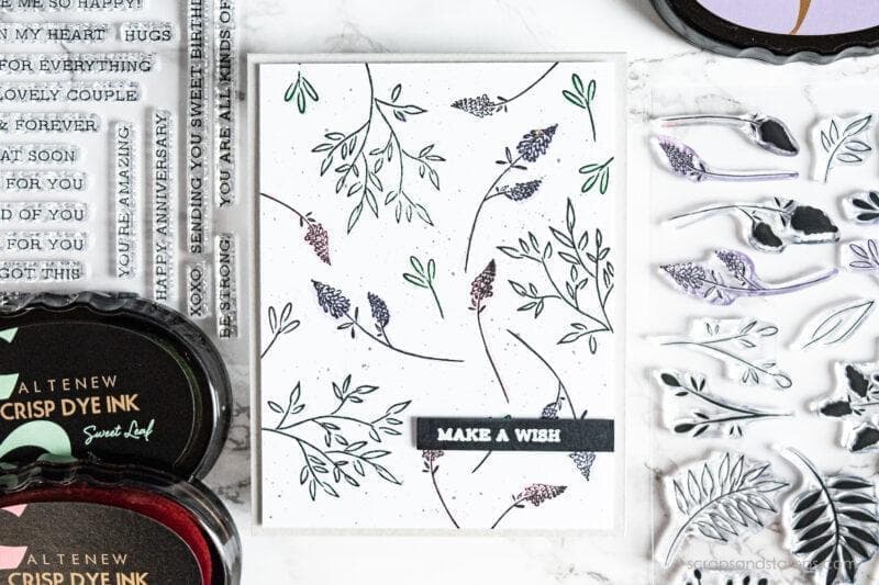 Altenew Stamp & Die Bundle Wildflower Doodles Stamp & Die Bundle