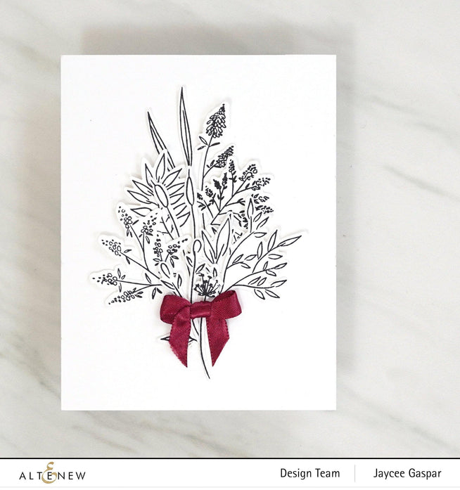 Altenew Stamp & Die Bundle Wildflower Doodles Stamp & Die Bundle