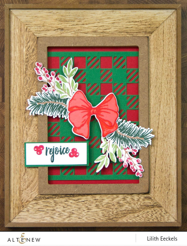 Altenew Stamp & Die Bundle Winter Memories Coordinating Stamp & Die Bundle