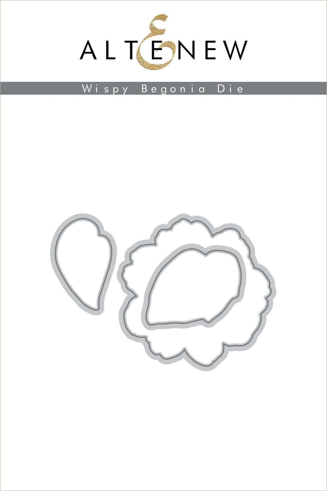 Altenew Stamp & Die Bundle Wispy Begonia Stamp & Die Bundle