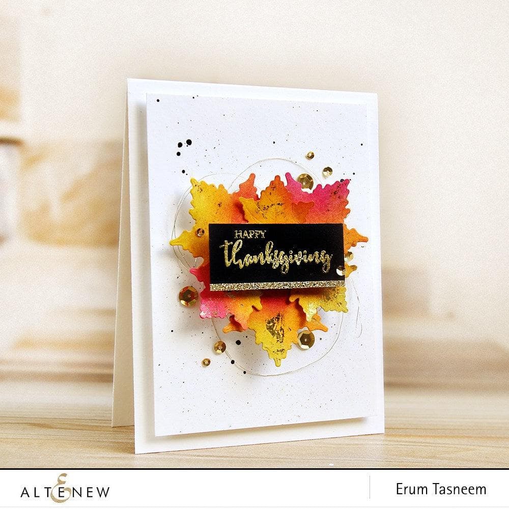 Altenew Stamp & Die Bundle With Gratitude Stamp & Die Bundle