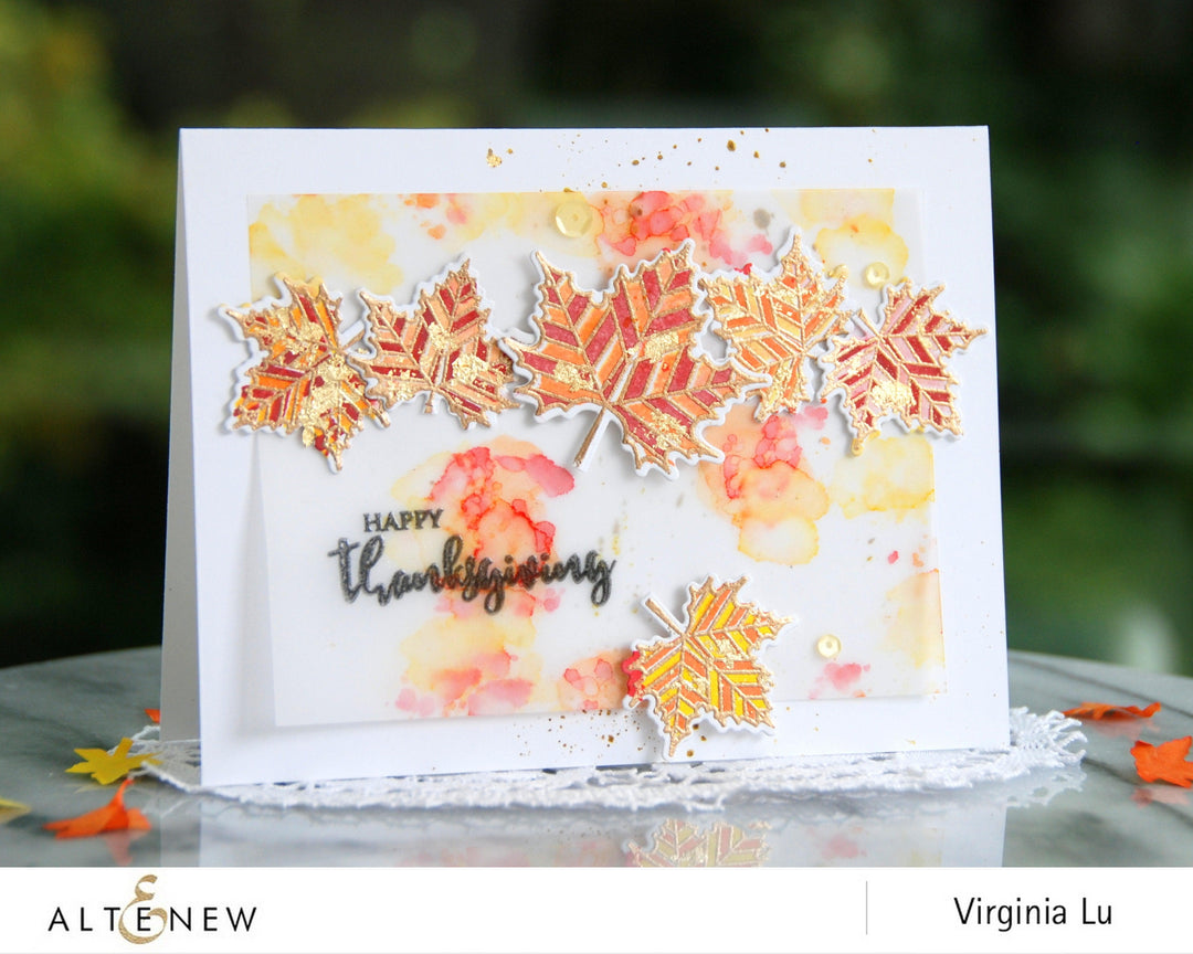 Altenew Stamp & Die Bundle With Gratitude Stamp & Die Bundle