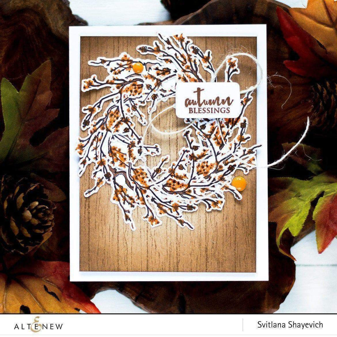 Altenew Stamp & Die Bundle Wood Pallet Stamp & Die Bundle