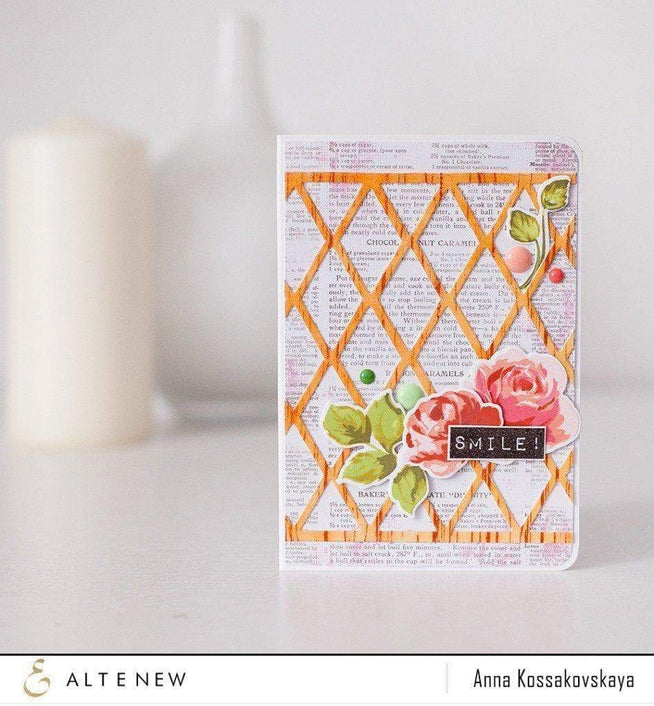 Altenew Stamp & Die Bundle Wood Pallet Stamp & Die Bundle