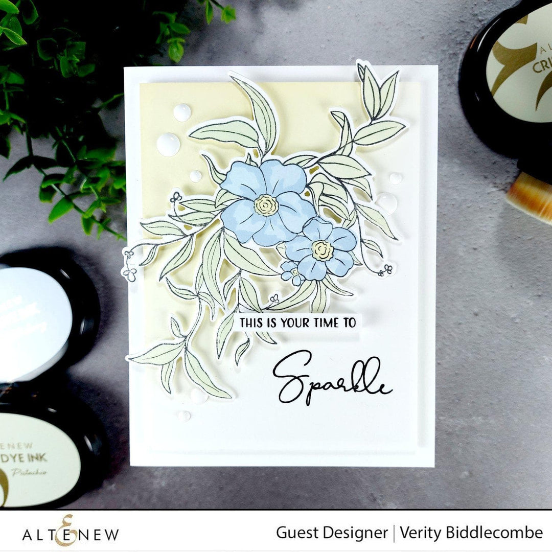 Altenew Stamp & Die & Hot Foil Plate Bundle Sparkle Bright Stamp & Die & Hot Foil Plate Bundle