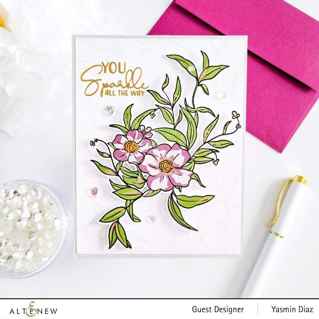 Altenew Stamp & Die & Hot Foil Plate Bundle Sparkle Bright Stamp & Die & Hot Foil Plate Bundle
