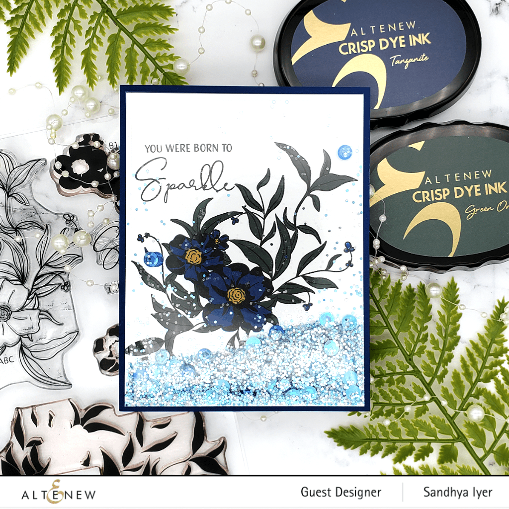 Altenew Stamp & Die & Hot Foil Plate Bundle Sparkle Bright Stamp & Die & Hot Foil Plate Bundle