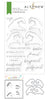Altenew Stamp & Die & Stencil Bundle A Little Bit of Love Stamp & Die & Coloring Stencil Bundle