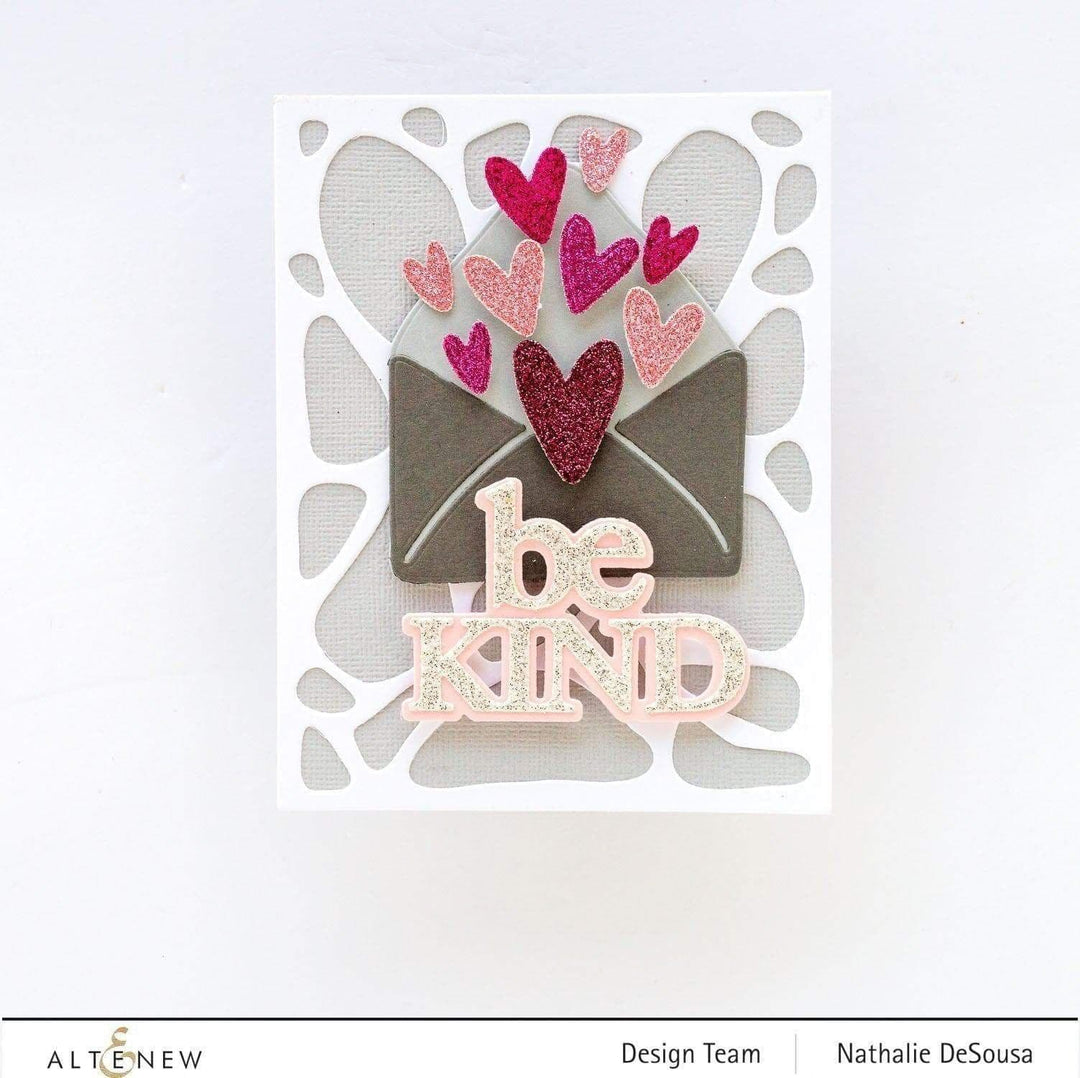 Altenew Stamp & Die & Stencil Bundle Always Be Kind Stamp & Die & Stencil Bundle
