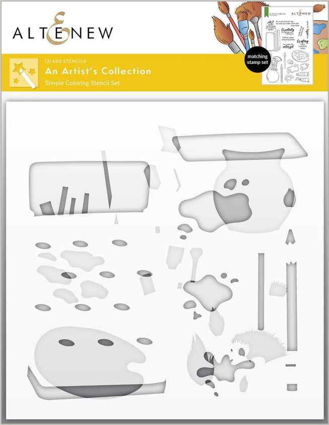 Altenew Stamp & Die & Stencil Bundle An Artist's Collection Stamp & Die & Stencil Bundle