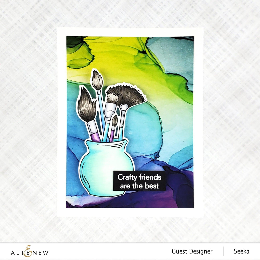 Altenew Stamp & Die & Stencil Bundle An Artist's Collection Stamp & Die & Stencil Bundle