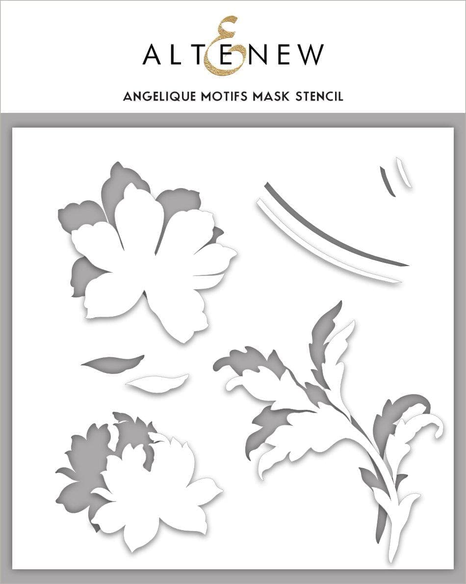 Altenew Stamp & Die & Stencil Bundle Angelique Motifs
