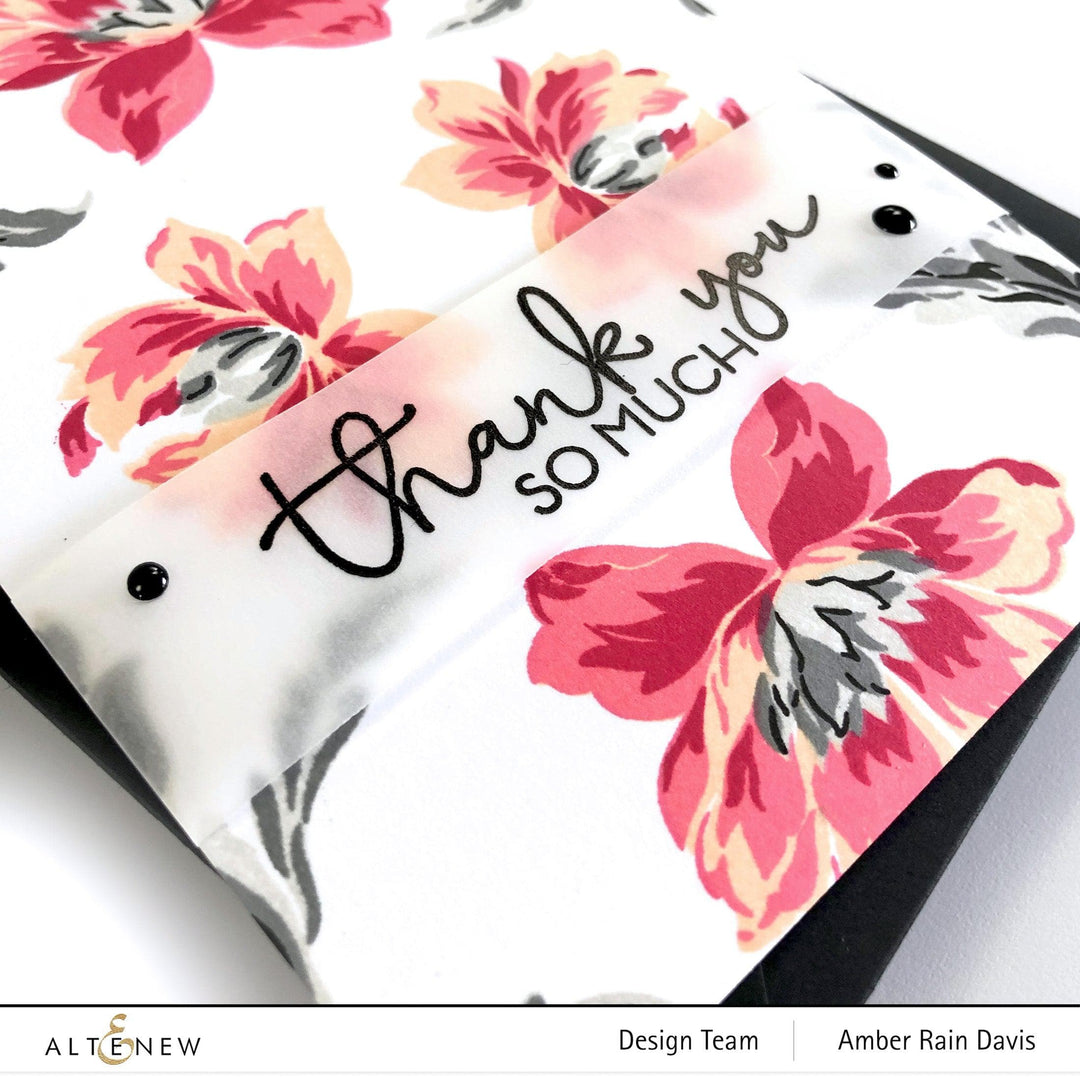 Altenew Stamp & Die & Stencil Bundle Angelique Motifs