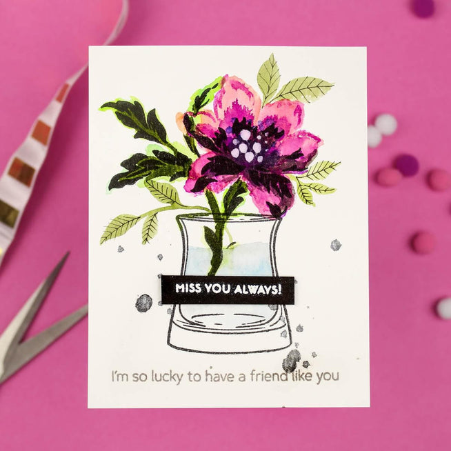 Altenew Stamp & Die & Stencil Bundle Angelique Motifs